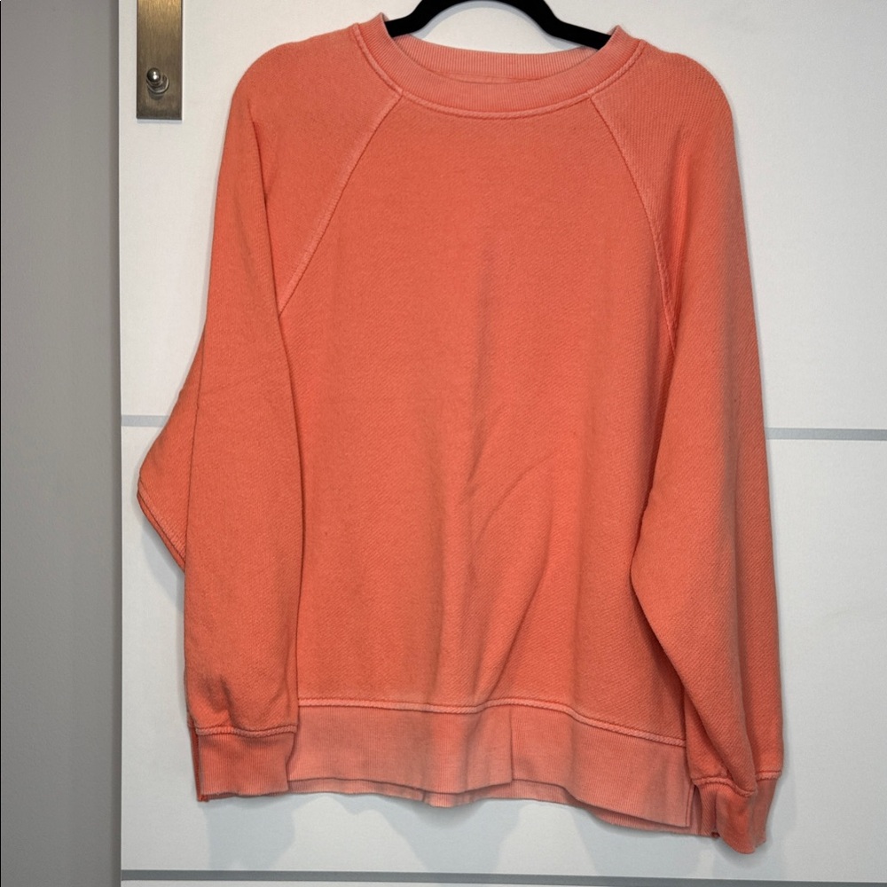Aerie Coral Sweater Tre Chic